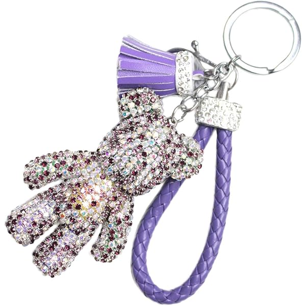 SWAROVSKI チャーム　ウサギ　キーリング SWAROVSKI スワロフスキー キーリング キーホルダー レディース