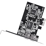 Richer-R Firewire PCI Express PCI-E PCI Express FireWire 1394a IEEE 1394コントローラカード Firewireケーブル付き