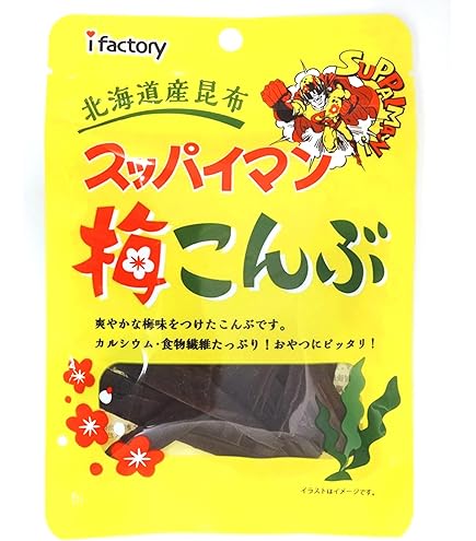 Amazon | アイファクトリー スッパイマン 梅こんぶ 6g×12袋（6×2