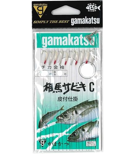 Amazon | がまかつ(Gamakatsu) 3H 相馬サビキ C型 S108 4号