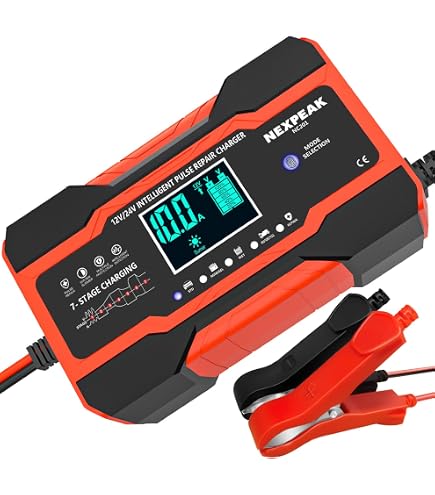 HARLEY-DAVIDSON Chargeur De Batterie Double Mode 1A – 6V/12V Automatique, Lithium & AGM, 5 Ans Garantie