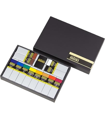 Amazon | マツダ スーパー油絵の具 S-1 24色セット 20mL チューブ入