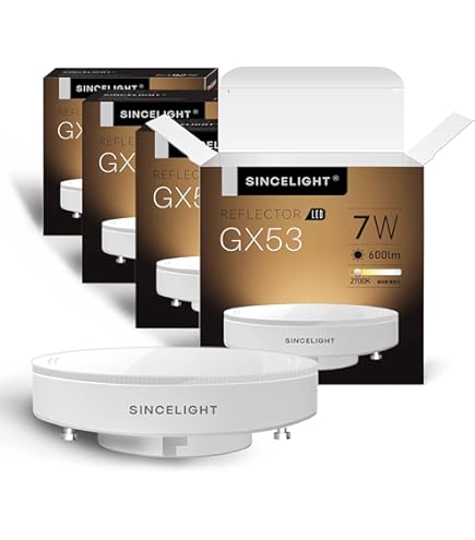 Amazon | DAIKO LEDフラットランプ GX53－1口金 7W