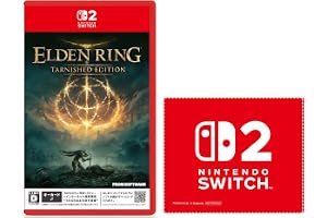 ELDEN RING Tarnished Edition(エルデンリング ターニッシュドエディション)-Switch2【Amazon.co.jp限定】特典 Nintendo Switch2 ロゴデザインマイクロファイバークロス 同梱
