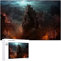 Amazon.co.jp: ゴジラ ジグソーパズル 500/1000ピース アニメチックな