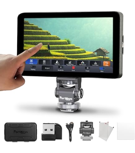 ■極上品■PortKeys LH5PII撮影モニター5.5インチ 2200nit Amazon | PortKeys LH5PII 撮影モニター 5.5インチ 2200nit