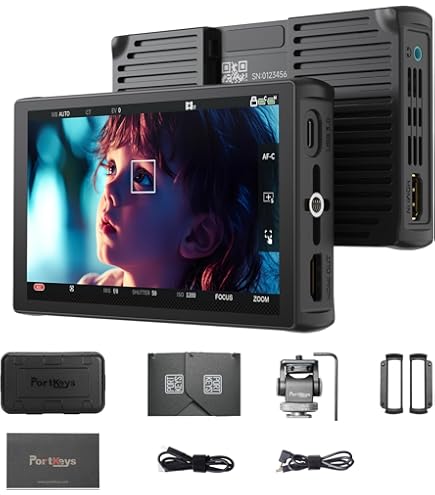 Amazon.co.jp: Portkeys LH5P II 5.5インチ 2200 nit 4K HDMI タッチ