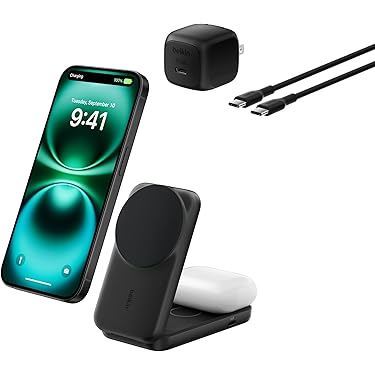 お得❤️iPhone⭐️AirPods⭐️iPad⭐️充電器⭐️MagSafe⭐️ワイヤレス iPhone 14 Android iphone airpods pro MagSafe デュアル充電