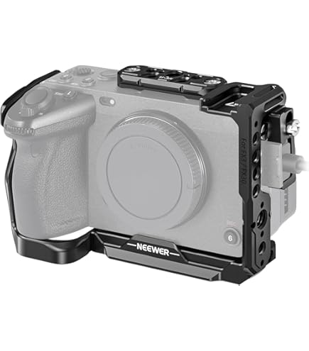 Amazon.co.jp: SmallRig Sony FX3 / FX30専用ケージ NATOレール、1/4