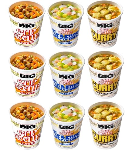 Amazon.co.jp: カップヌードルBIG 4種12食 詰め合わせ カップヌードル