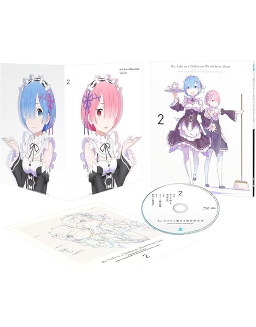☆全巻フルセット☆送料無料美品/Re:ゼロから始める異世界生活/Blu-ray 極美品 全巻セット】ブルーレイ Re:ゼロから始める異世界生活 2nd