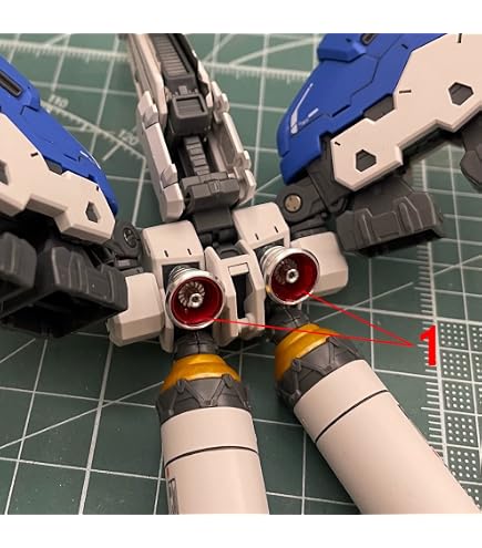 Amazon | RG 1/144 RX-93-V2 Hi-ν用 メタルバーニア+ステンレスパーツ+