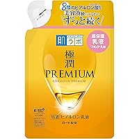 肌ラボ 極潤プレミアム ヒアルロン 乳液 クリーム 詰替え用 140ミリリットル (x 1)