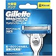 ジレット マッハシンスリーターボ 髭剃り カミソリ 男性 替刃8個入 なし 単品