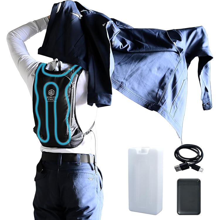 Amazon.co.jp: 水冷服 冷却ベスト 男女兼用 最大36時間連続冷却