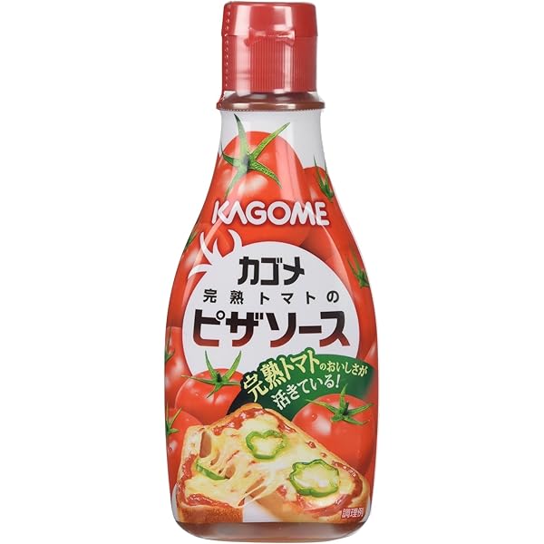 Amazon.co.jp: カゴメ 完熟トマトのピザソース 160g : 食品・飲料・お酒