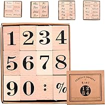 Amazon.co.jp: ウッドスタンプ ひらがな 60種類 木製 手帳