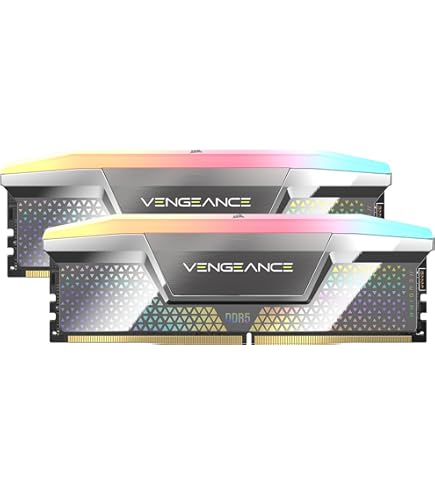 【DDR5】【8400MHz】 【RGB】デスクトップメモリ Amazon | CORSAIR DDR5-8400MHz デスクトップPC用メモリ VENGEANCE RGB