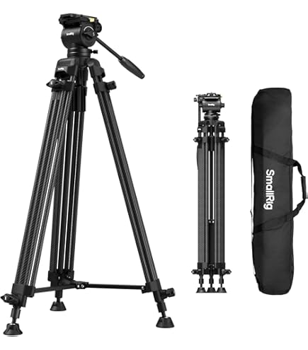 Amazon | SmallRig AD-14 ヘビーデューティーアルミ合金ビデオ三脚