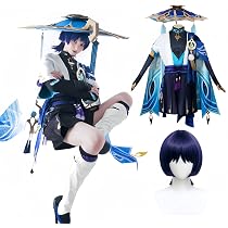 Amazon.co.jp: [NOKIJP] 原神 コスプレ 放浪者 コスプレ衣装 帽子付き