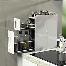 キッチンラック 引き出し式 大容量 台所用 高さ隠せる調味料ラック ママ倉 Amazon｜ママ倉 隠せる調味料ラック 1段 コンロ横 キッチン