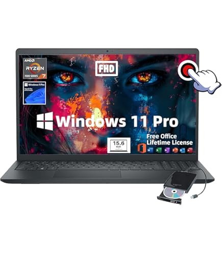 DELL Inspiron 15.6インチ i7搭載　タッチディスプレイ Dell Inspiron 15 Touchscreen Laptop: Core i7-1165G7, 12GB RAM