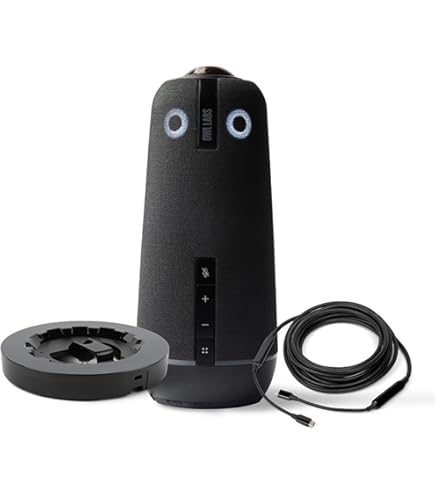 スピーカー・ウーファー Owl Labs Meeting Owl 3 Amazon.co.jp: Owl Labs Meeting Owl 3 (Next Gen): 360-Degree, 1080p