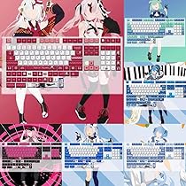 Amazon.co.jp: YouTuber vtuber キーキャップ メカニカルキー