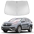 Proadsy Front Windshield Sun Shade Foldable Sunshade Protector Custom Fit 2022 2021 2020 2019 2018 2017 Honda CRV SUV, LX, EX