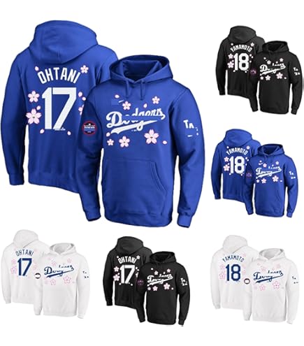 Amazon.co.jp: 大谷翔平#17新 ドジャ-ース パーカー 男士 春秋冬 通学
