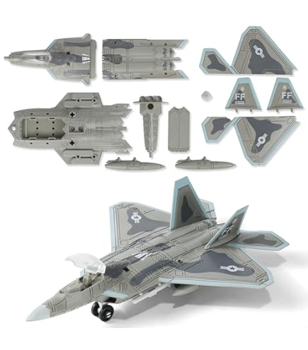 Amazon | F-22 ラプター 1/144 1-S シークレット アメリカ空軍第49戦闘