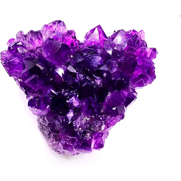 Amazon | 福島県 裏半田鉱山 紫水晶 アメジスト 29mmルース 4.87g