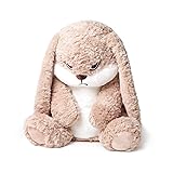 マジックライオン 19.6インチ バニーぬいぐるみ ソフトでかわいいウサギのぬいぐるみ 不機嫌なバニーぬいぐるみ ウサギのぬいぐるみ ギフトに最適 (ブラウン)
