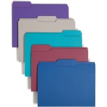 Letter Size File Folders SMD 10229 Smead 1/3-cut Tab Interior File ...