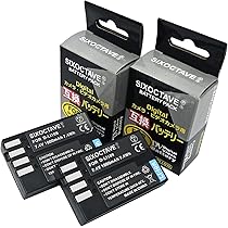 Amazon | SIXOCTAVE D-LI90 D-LI90P 互換 バッテリー 2個セット