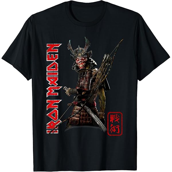 Amazon | Iron Maiden - Japan Event Tシャツ | Tシャツ・カットソー 通販