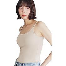 Amazon | [バンビウォーター] ブラトップ キャミソール カップ