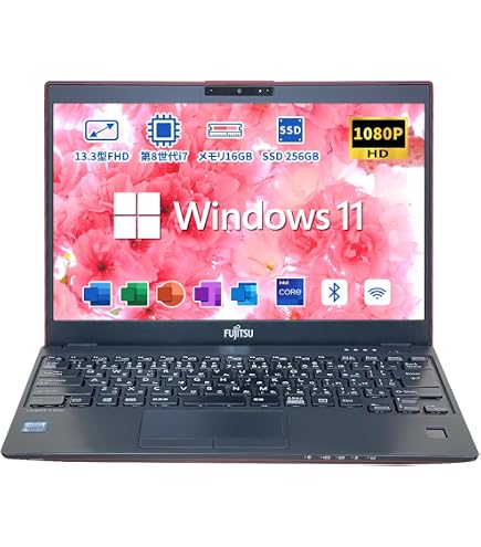Amazon.co.jp: 【整備済み品】 MS Office 2021搭載 富士通 LIFEBOOK