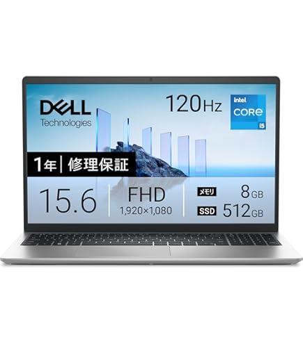 Amazon.co.jp: Dell 15 ノートパソコン DC15255 AMD Ryzen 5 7530U