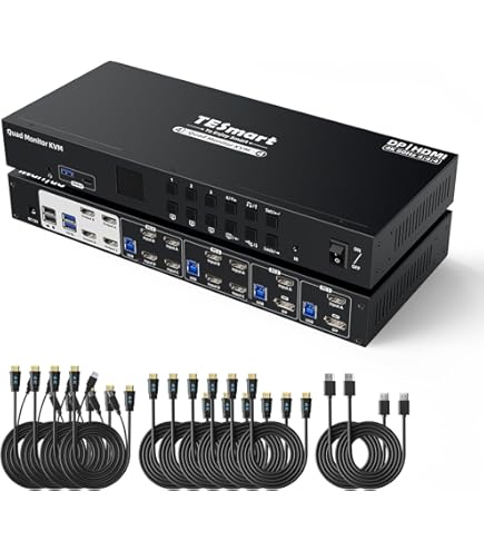 Amazon.co.jp: ATEN 4ポート USB 3.0ハブ搭載 HDMI KVMPスイッチ（4K