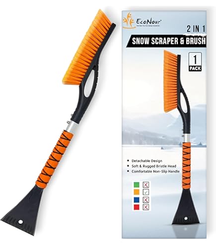 伸縮式スノーブラシとアイススクレーパー 42インチ フォーム製グリップ付き Amazon.co.jp: SEG Direct (SEGディレクト) 伸縮式スノーブラシ