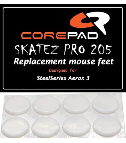 Amazon.co.jp: Corepad Skatez PRO SteelSeries Aerox 3 Wireless