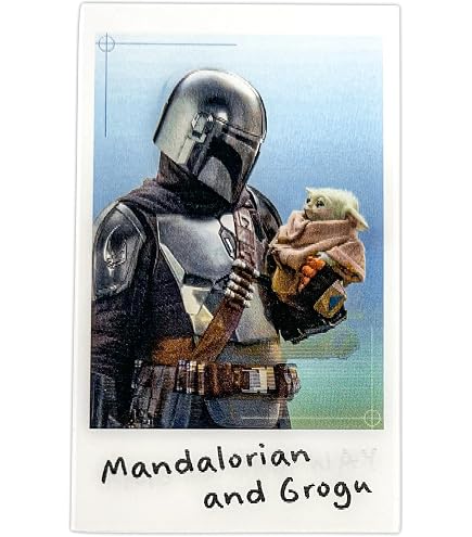 Amazon.co.jp: SW マンダロリアン・アンド・グローグー/3D下敷き