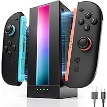 Amazon.co.jp: JSAUX EnergyFlow Switch 2 ジョイコン用 充電ドック