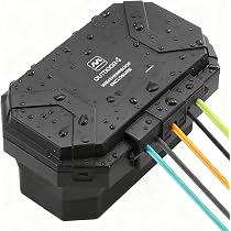 Amazon | Masterplug 大型 防水コンセントボックス 屋外用 折りたたみ
