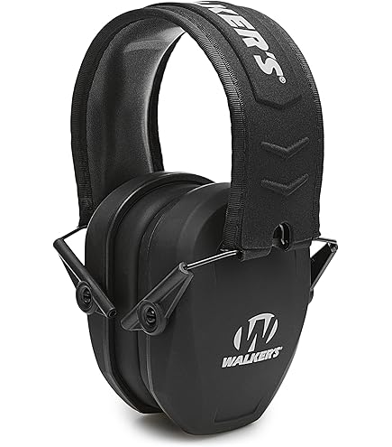 HEARMOR Bluetooth Hard Shell Ear Protection, SNR 32 DB Noise Protection, Helmet-Attached Ear Protection For Mowing Work And Noise-Intensive Work, Metallic Black And Red, Einheitsgröße
