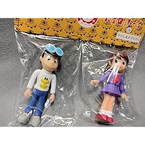 ど根性ガエル ひろし&京子ちゃん フィギュア 昭和レトロ Amazon