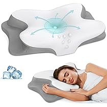 肩と首の痛みを和らげるZoey Sleepピロー Amazon｜SAHEYER 横向き寝枕 抱き枕 U字型 首、背中、肩の痛みを