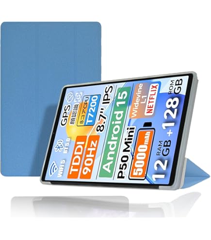 Amazon.co.jp: TECLAST P50 MINI タブレットケース、撥水タブレット