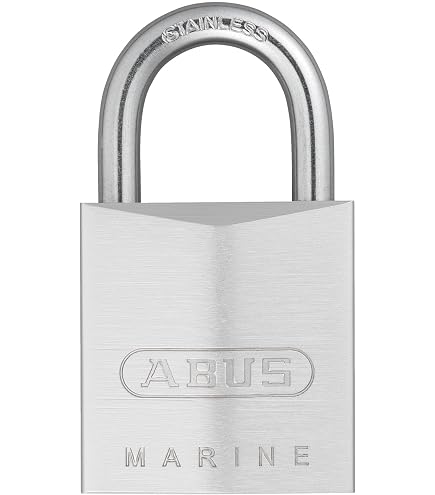 Amazon | ABUS 75IB/40 マリングレードクロムメッキ真鍮南京錠